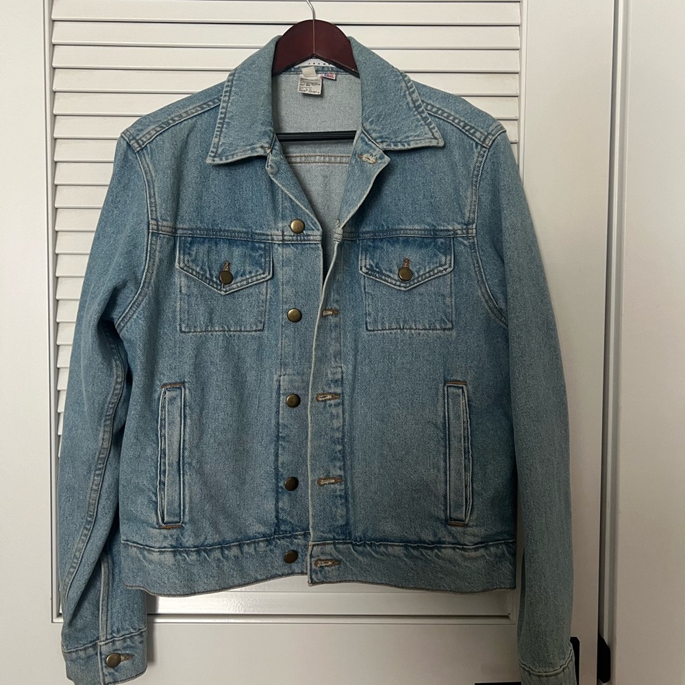 American Apparel Denim Jacket Unisex Size Small